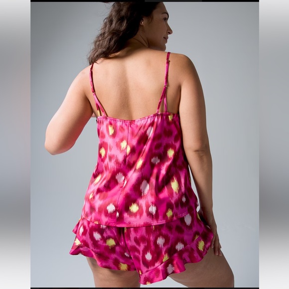 SOMA Satin Flirty Short Set - Picture 2 of 9